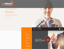 Tablet Screenshot of lexafrica.com